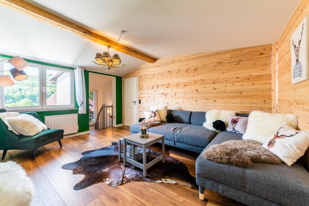 Vila Haus Am Wald Bad Schandau Exteriér fotografie